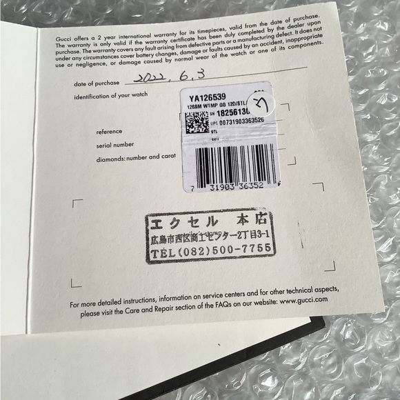 BEAUTIFUL ladies GUCCI watch w/ diamonds 💎💎 - Picture 14 of 14